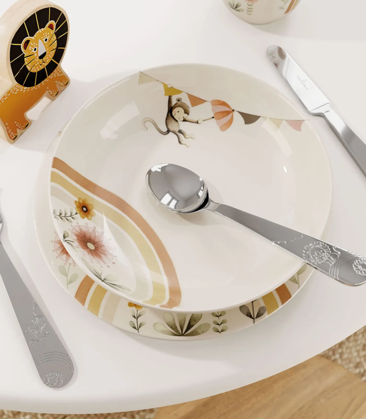 Villeroy & Boch Kinderbestek 4-dlg Roar like a Lion