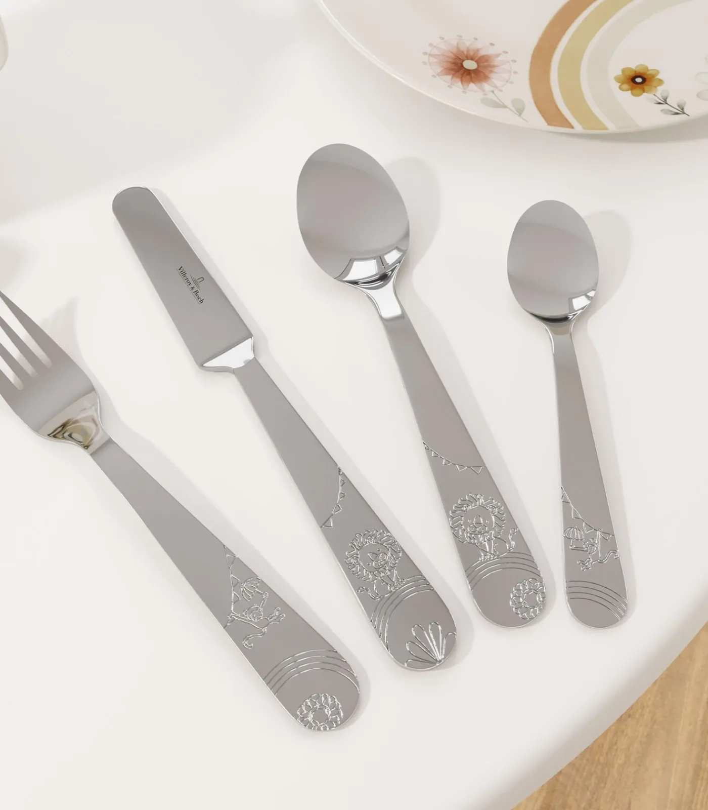Villeroy & Boch Kinderbestek 4-dlg Roar like a Lion