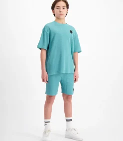 New Kinderen Waffle T-shirt Kinderen Hemden