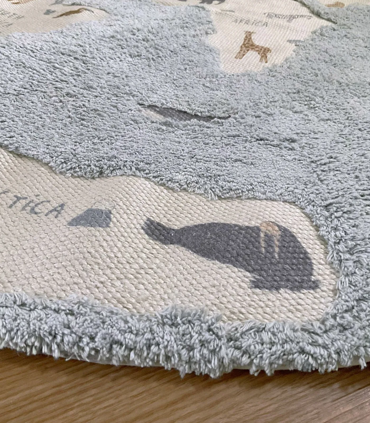 Kinderen AFKliving Kindertapijt MONDE, wasbaar