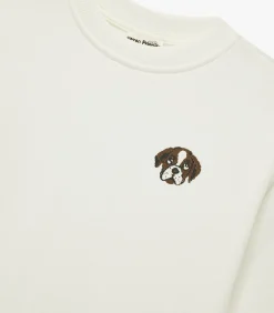 Kinderen Koton Kindertrui Lange Mouwen Ronde Hals Hondendessin