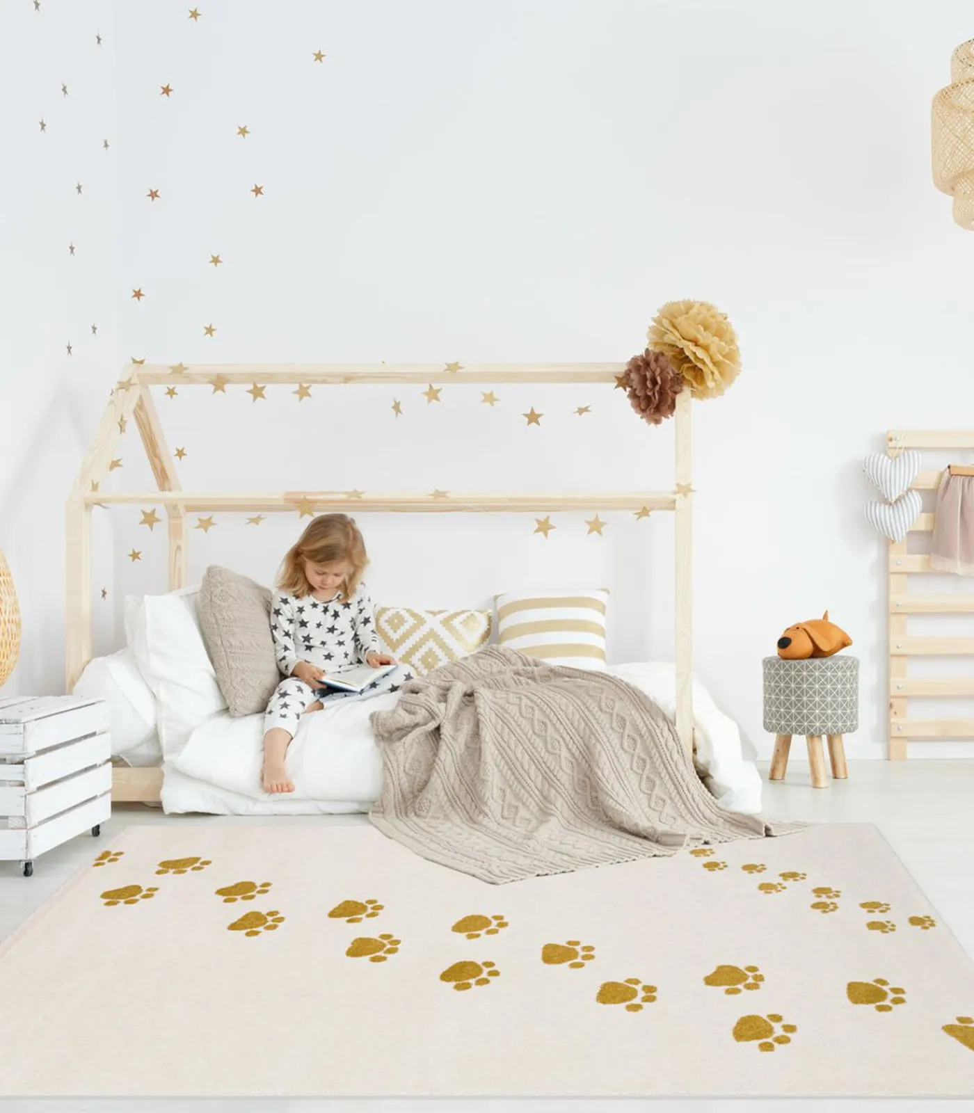 Kinderen AFKliving Kindmat opdrukken van beer