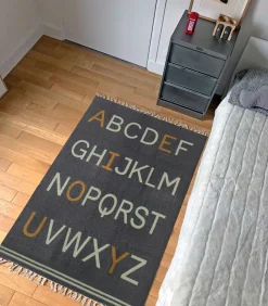 Clearance Kindtapijt in alfabet katoen Kinderen Kinderen Home