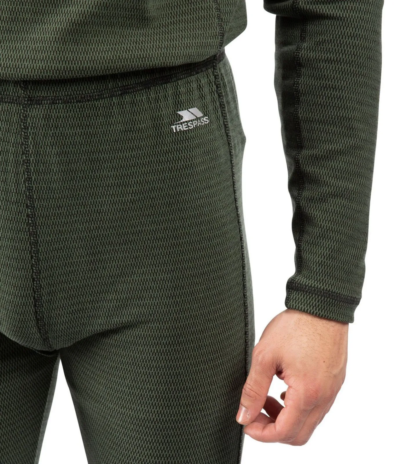 Outlet KIRK - Basislaagbroek - Donkergroen Heren Thermisch Ondergoed