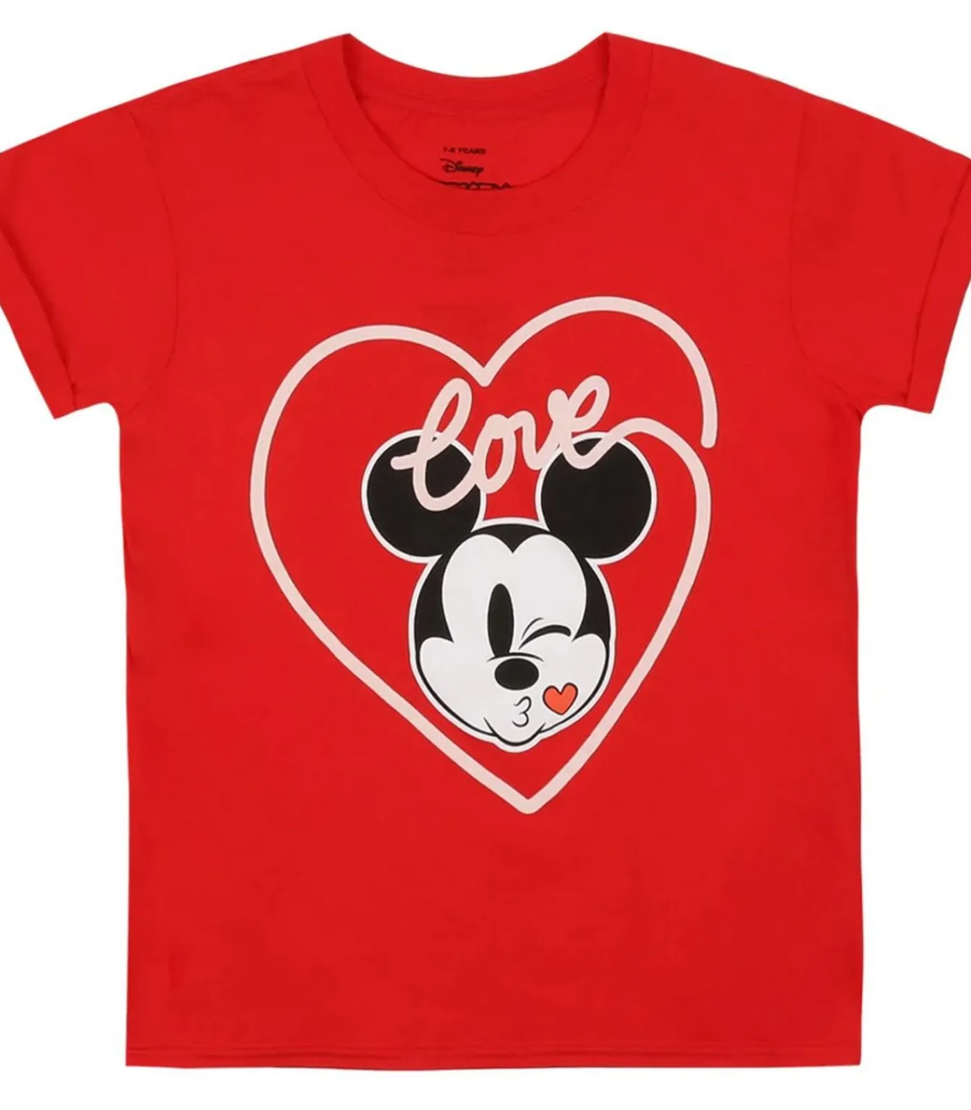 Online KISS - T-shirt - Rood Kinderen Tops