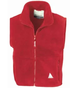 Kinderen Result Klassiek - Body Warmer - Rood