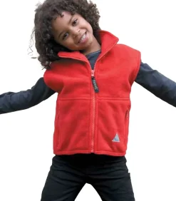 Kinderen Result Klassiek - Body Warmer - Rood
