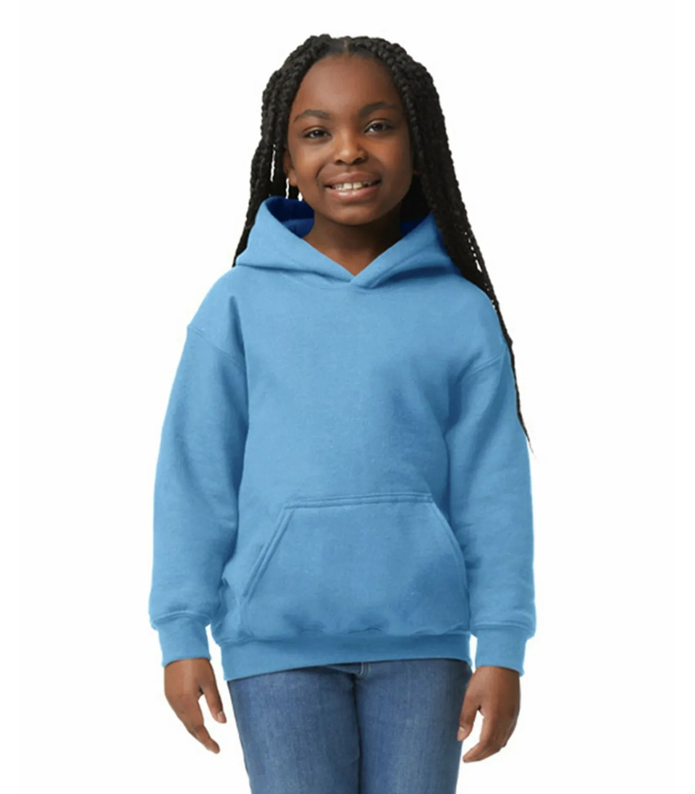 Klassiek - Trui met kap - Lichtblauw Kinderen Truien & Vesten