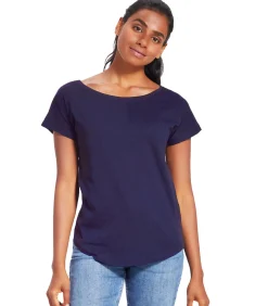 Best Klassiek - T-shirt - Marineblauw DAMES T-Shirts & Tops