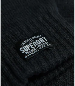DAMES Superdry Klassieke gebreide dameshandschoenen