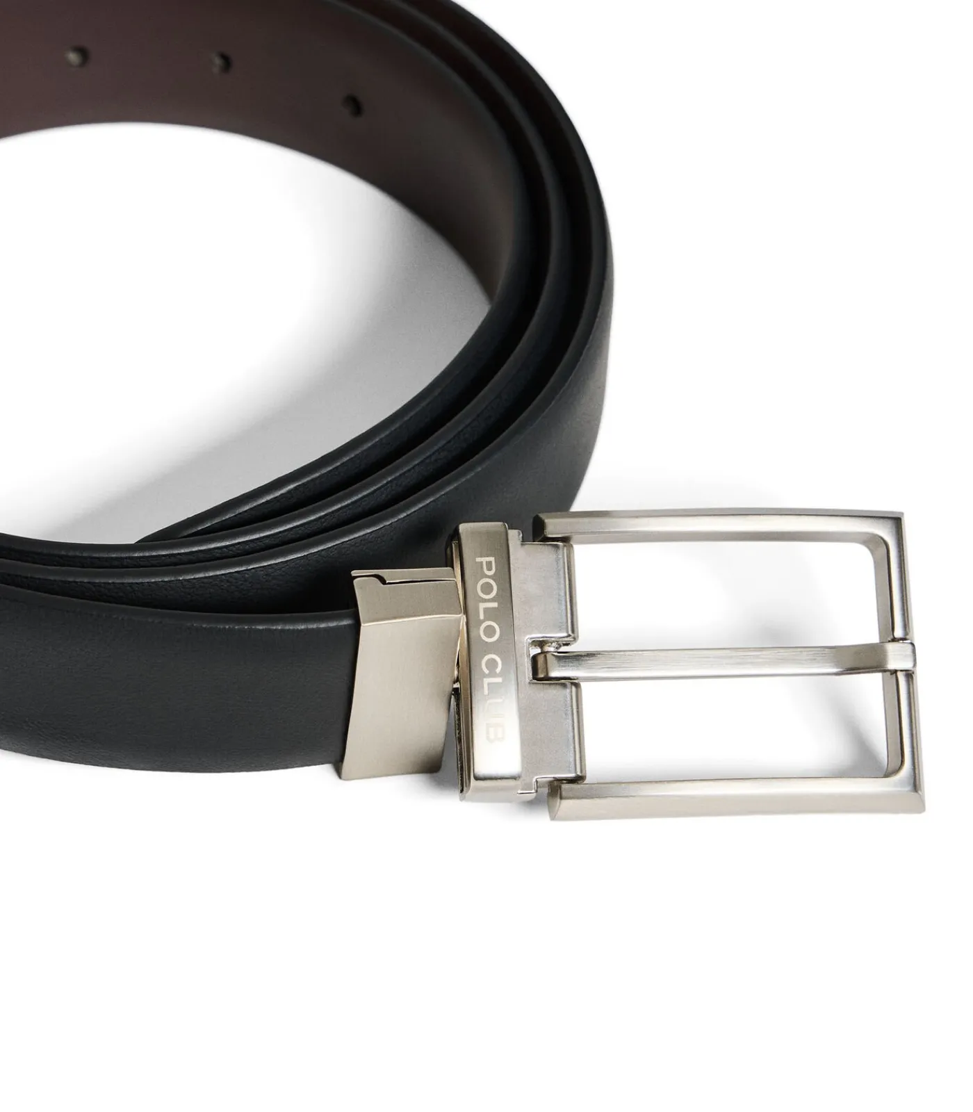 Online Klassieke omkeerbare riem ‘Tyler’ in zwart en bruin met -detail Heren Riemen