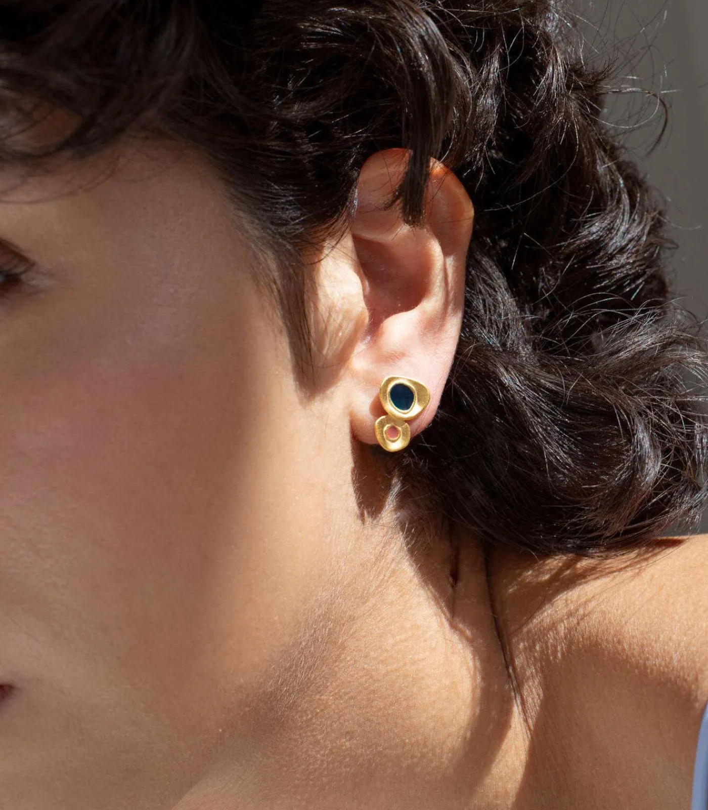 Hot Kleine gouden oorbellen Favorita Colors DAMES Oorbellen