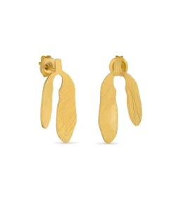 Discount Kleine gouden Silvela oorbellen DAMES Oorbellen