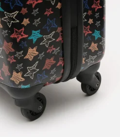 Hot Kleine koffer Unisex Estrella Zwart Trolleys