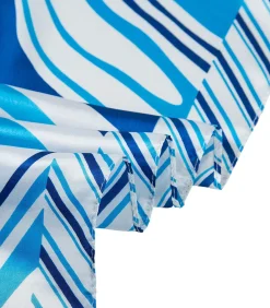 Kleine zijden sjaal Navy Cléo DAMES Sjaals