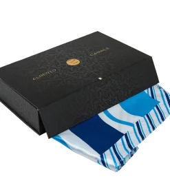 Kleine zijden sjaal Navy Cléo DAMES Sjaals