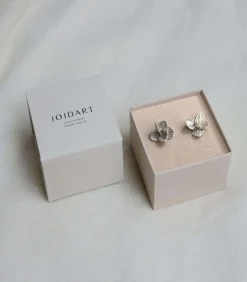 DAMES Joidart Kleine zilveren oorbellen Pampalonia