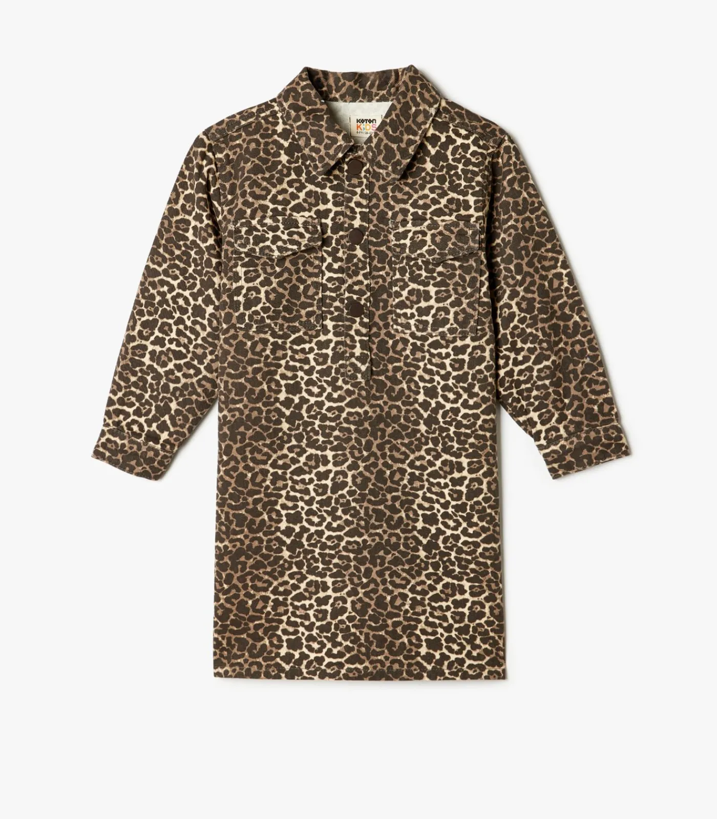 Outlet Knielengte Denim Jurk Kinderen Kleedjes