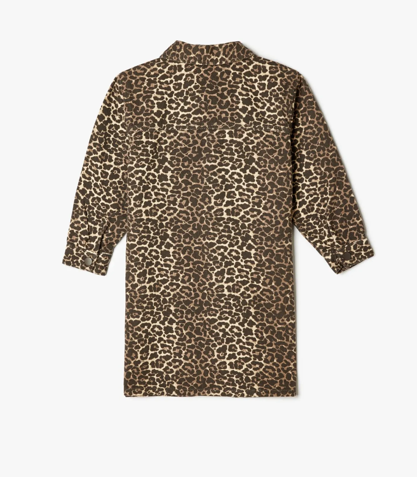 Outlet Knielengte Denim Jurk Kinderen Kleedjes