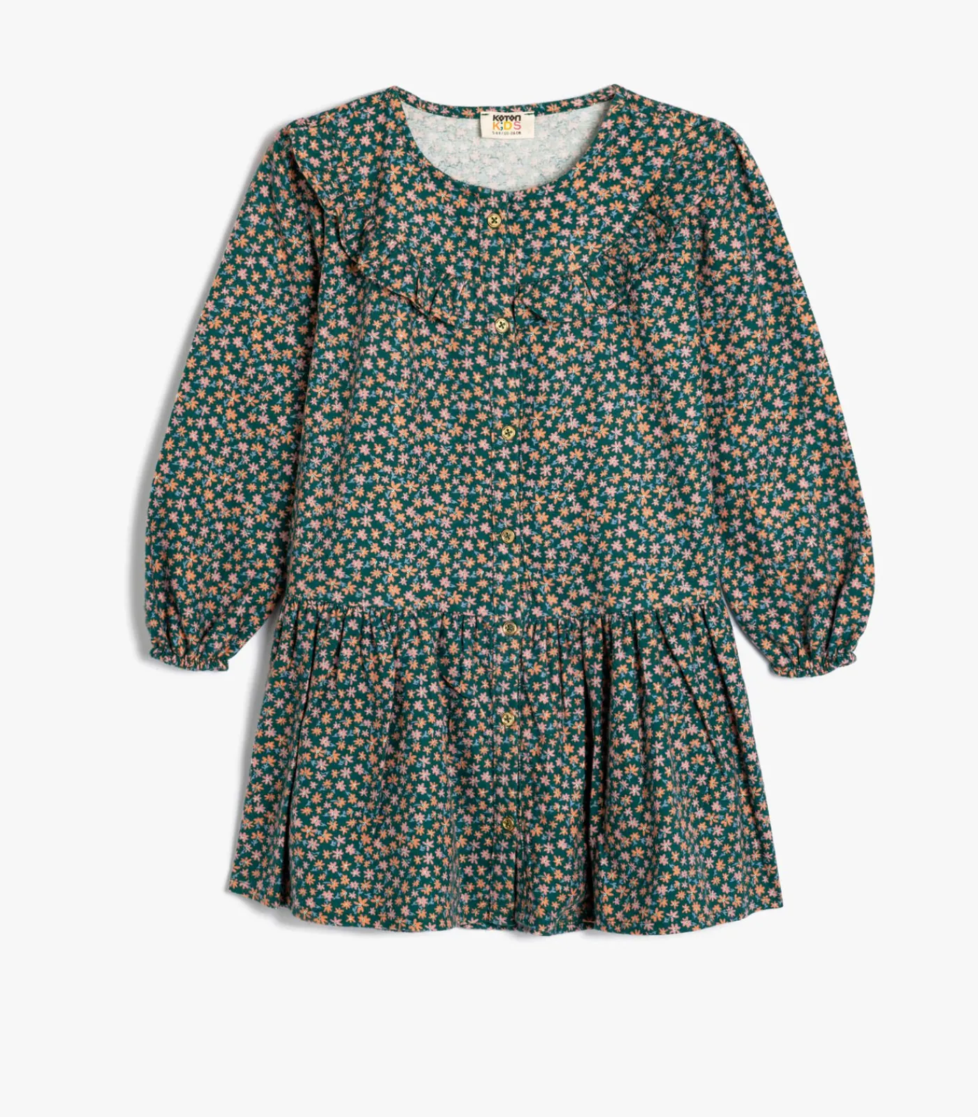 Kinderen Koton Knielengte Vorm A Jurk