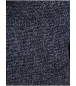 Heren Suitable Knitted Colbert Unlined Navy