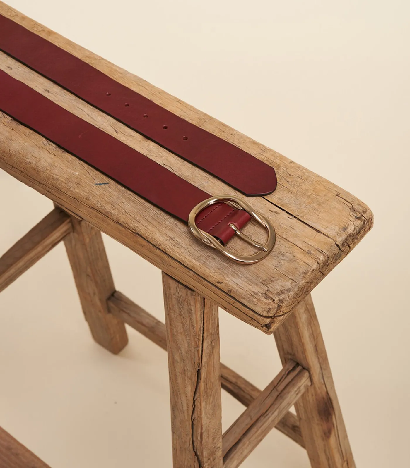 Best Koehide lederen riem DAMES Riemen