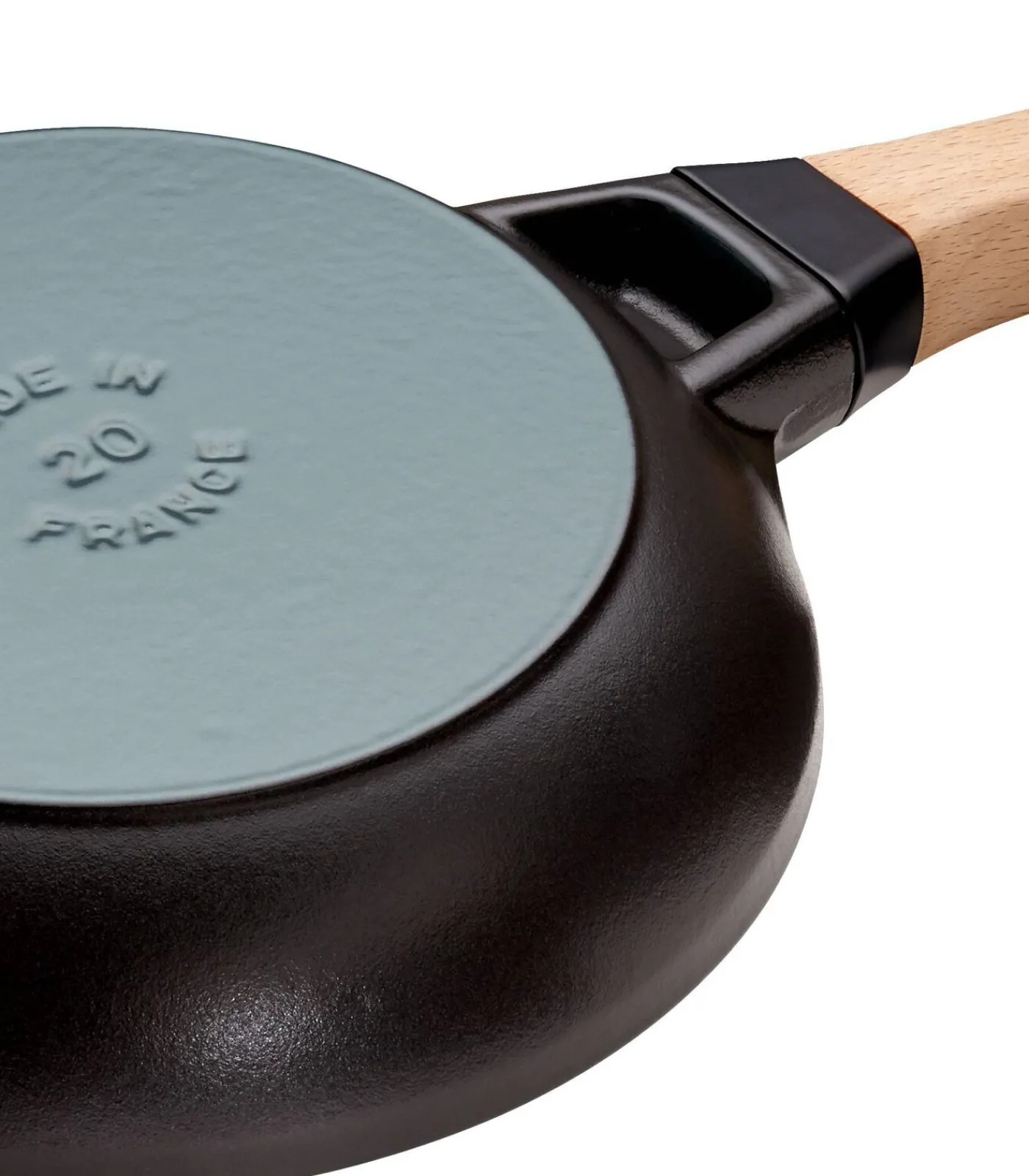 Staub Koekenpan - Zwart - ø 20 cm - geëmailleerde anti-aanbaklaag