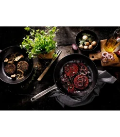 New Koekenpan Gietijzer 28 cm Cast Iron - alle warmtebronnen - Inductie Potten & Pannen