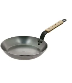 de Buyer Koekenpan Mineral B Hout - ø 24 cm - zonder anti-aanbaklaag