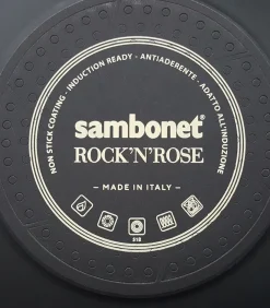 Sambonet Koekenpan Rock 'n' Rose - Creme - ø 28 cm - standaard anti-aanbaklaag