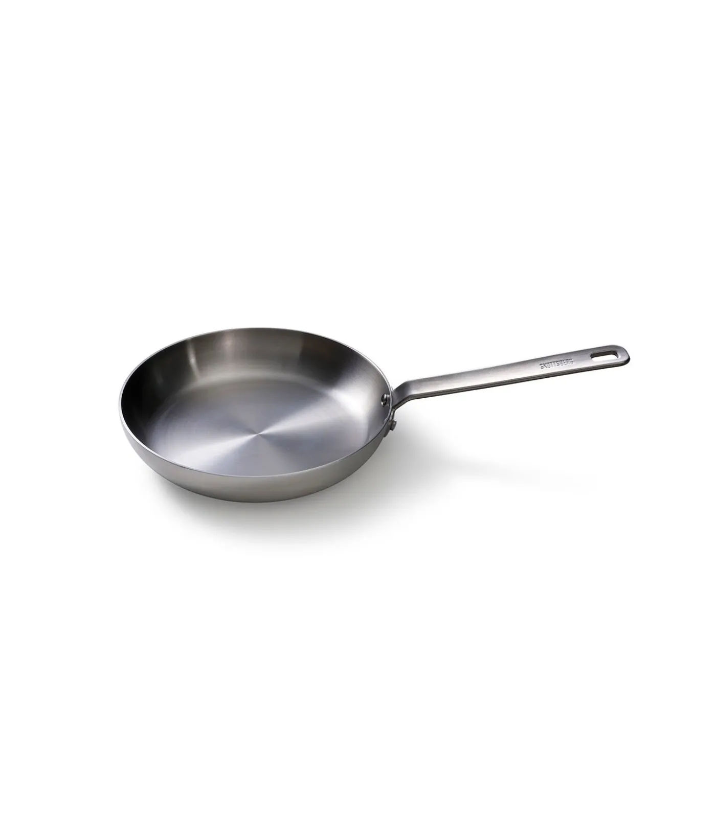 SKOTTSBERG Koekenpan Roestvrijstaal 24 cm Stainless Steel - alle warmtebronnen - Inductie