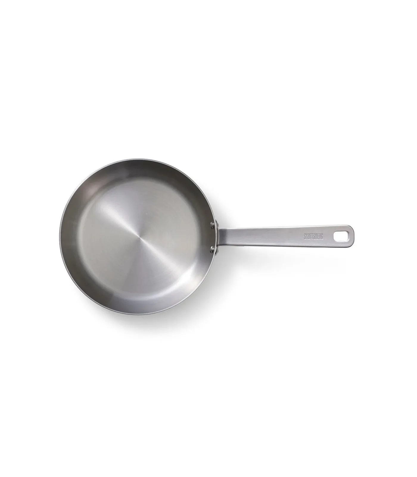 SKOTTSBERG Koekenpan Roestvrijstaal 24 cm Stainless Steel - alle warmtebronnen - Inductie