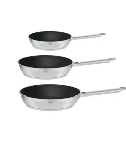 Outlet Koekenpannenset Elegance - ø 20, 24 en 28 cm - Standaard anti-aanbaklaag Potten & Pannen