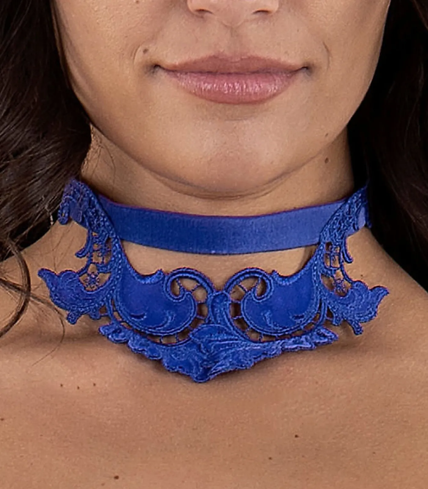 DAMES LISCA Koninklijke halsketting Wish blauw