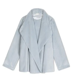 Kort jasje van flanellen pluche ESSENTIEL H73B DAMES Loungewear