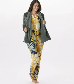 DAMES LE CHAT Kort jasje van flanellen pluche ESSENTIEL H73B