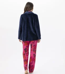 DAMES LE CHAT Kort jasje van flanellen pluche ESSENTIEL H73B