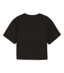 Kinderen PUMA Kort meisjes-T-shirt Logo