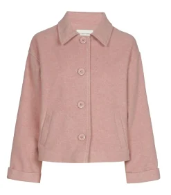 DAMES Marie Méro Kort roze jasje in loose fit