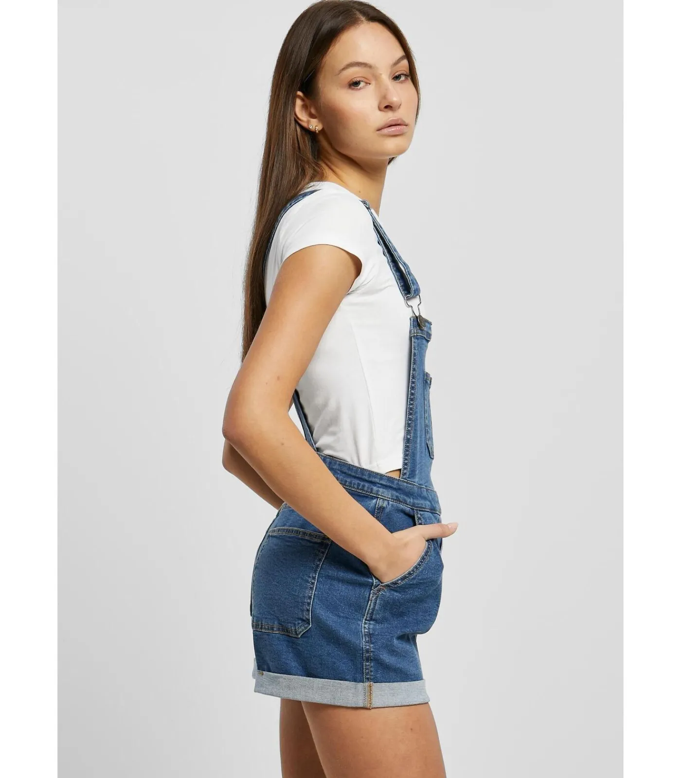 DAMES Urban Classics Korte biologische damesoverall