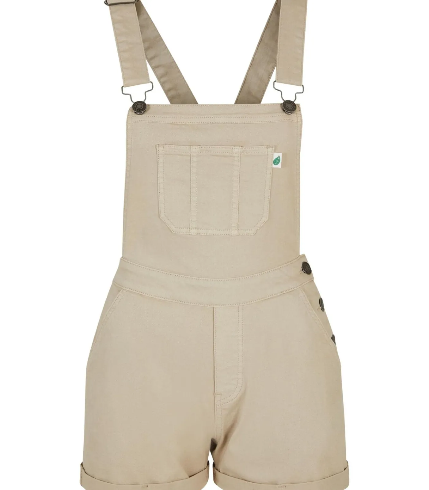 Outlet Korte biologische damesoverall DAMES Jumpsuits