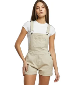 Outlet Korte biologische damesoverall DAMES Jumpsuits