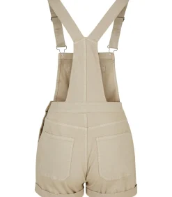 Outlet Korte biologische damesoverall DAMES Jumpsuits