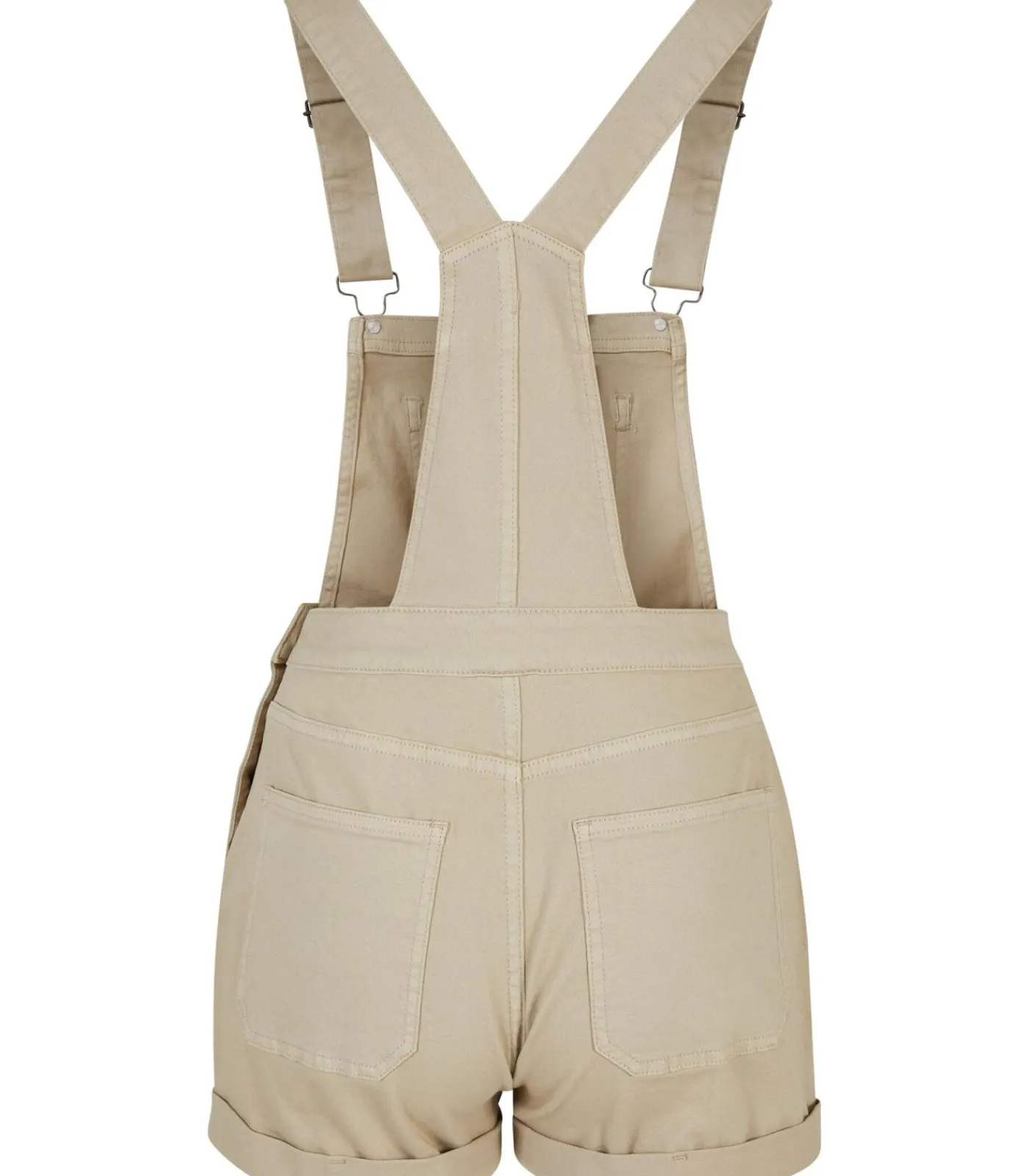 Outlet Korte biologische damesoverall DAMES Jumpsuits