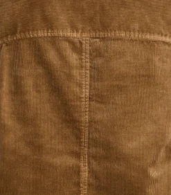 DAMES La Fée Maraboutée Korte bruine fluwelen jas