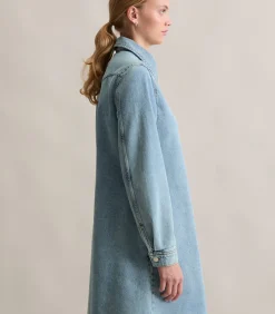 DAMES Marc O’Polo DENIM Korte denim jurk uitlopend