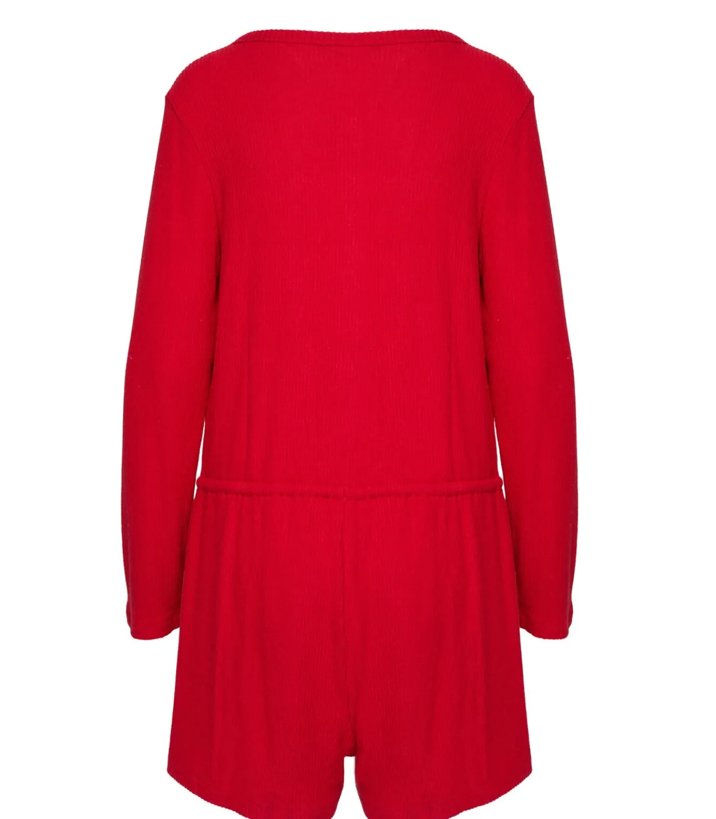 DAMES Hunkemöller Korte geribde jersey onesie