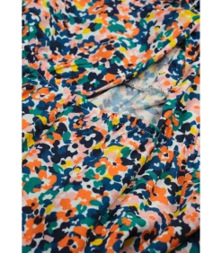 Korte jurk met bandjes, elastische taille, ruches onderaan Kinderen Kleedjes