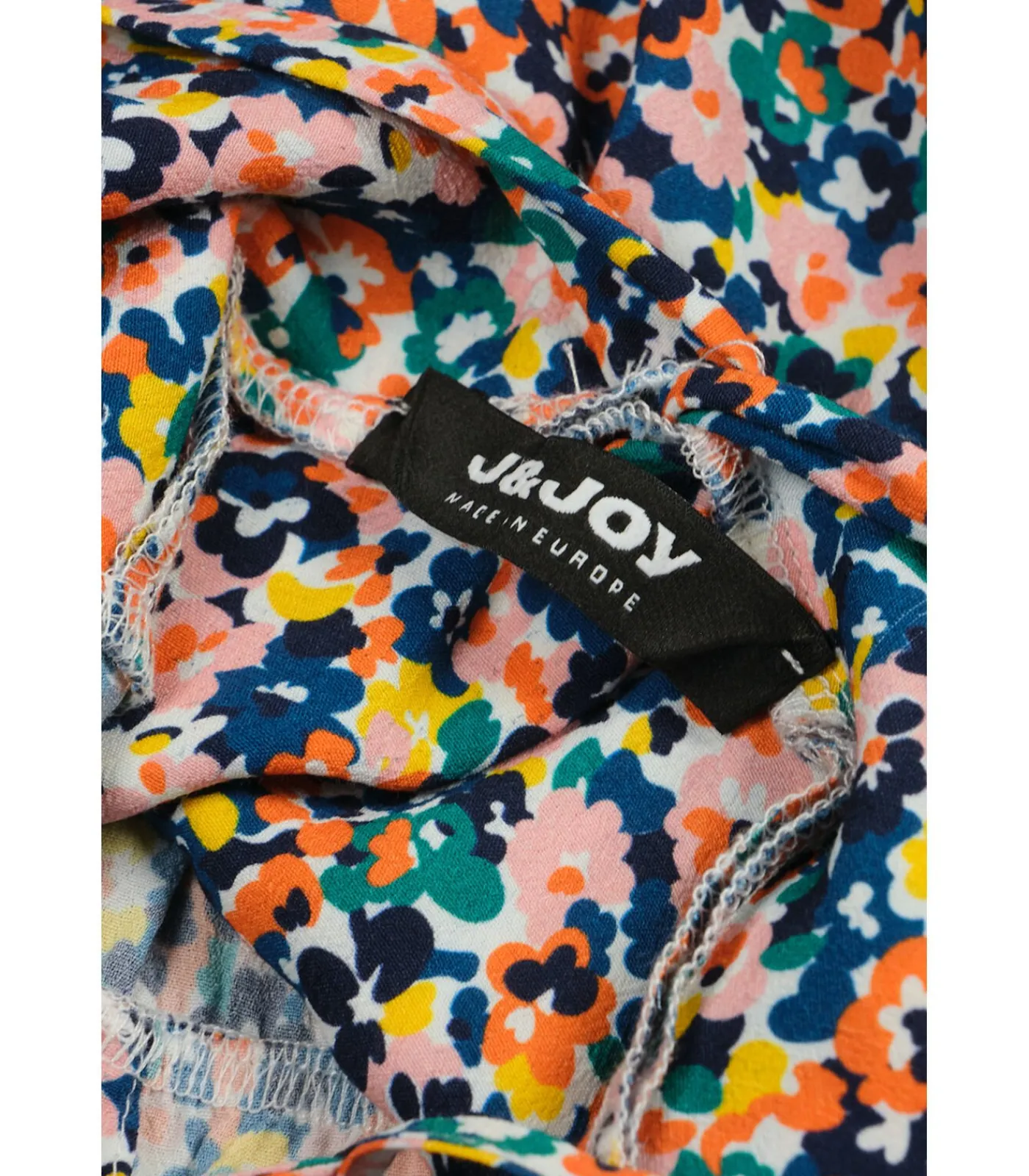 Korte jurk met bandjes, elastische taille, ruches onderaan Kinderen Kleedjes