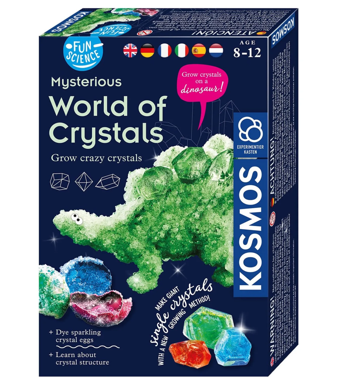 Kinderen Kosmos experiment set kristallen kweken - STEM speelgoed voor kinderen